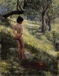 A Nude in the Forest - Lot 1247